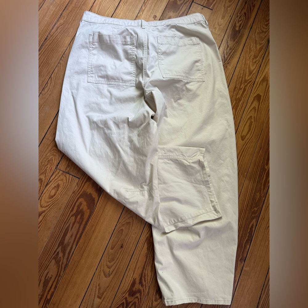 High Rise Barrel Khakis - Picture 3 of 5